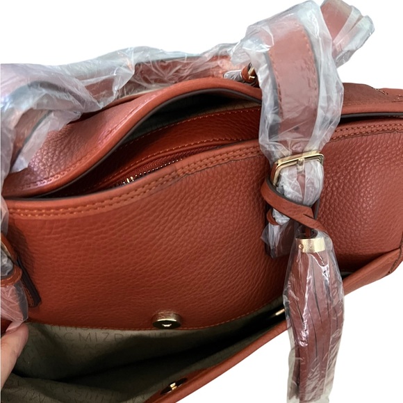 NEW Isaac Mizrahi! Leather tote bag purse 👜 - Picture 5 of 11